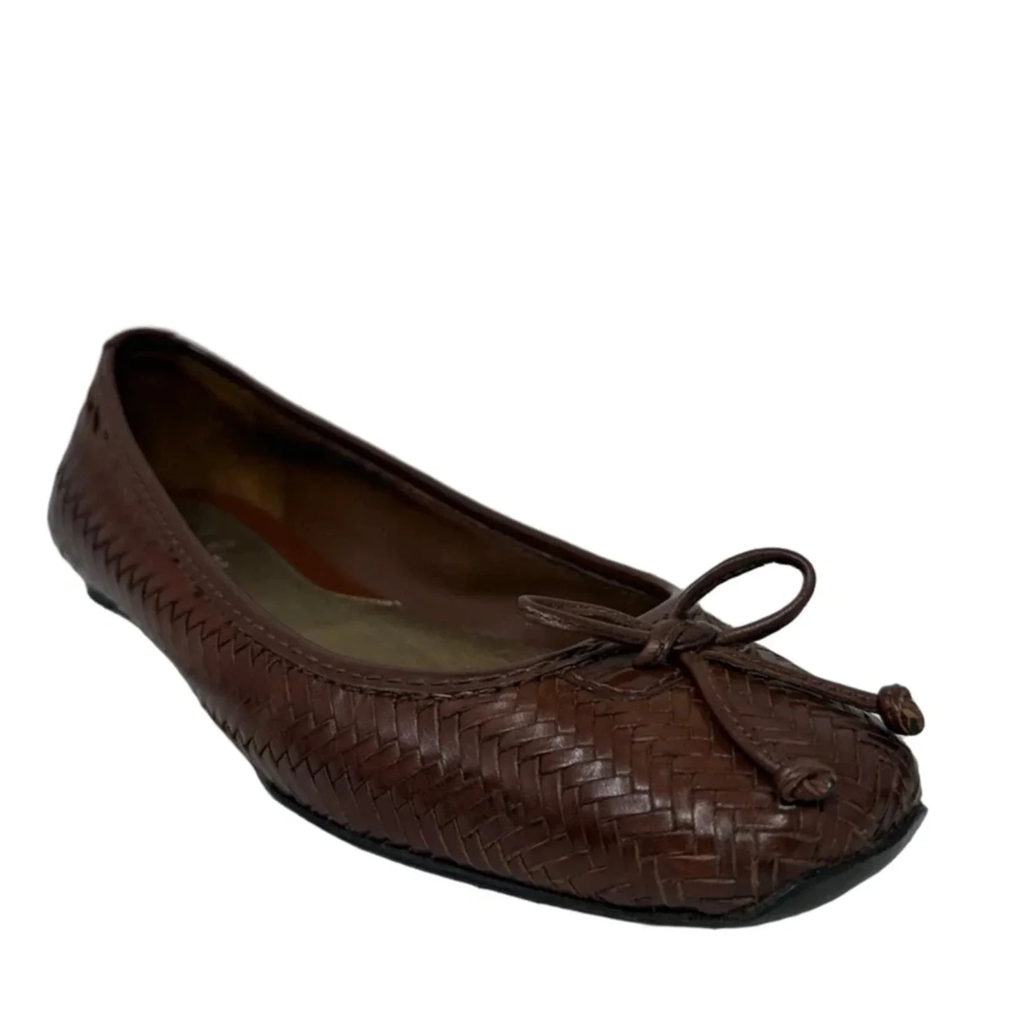 Gwenythe Ballet Flats By Cole-haan In Saddle Tan, Size: 7.5