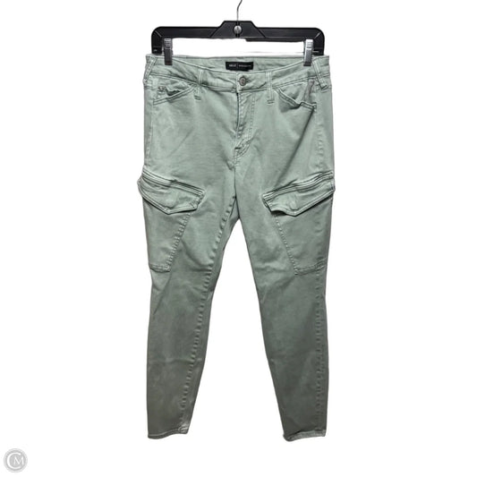 Halle Mid Rise Super Skinny Pants By True Religion In Green, Size: 10/30
