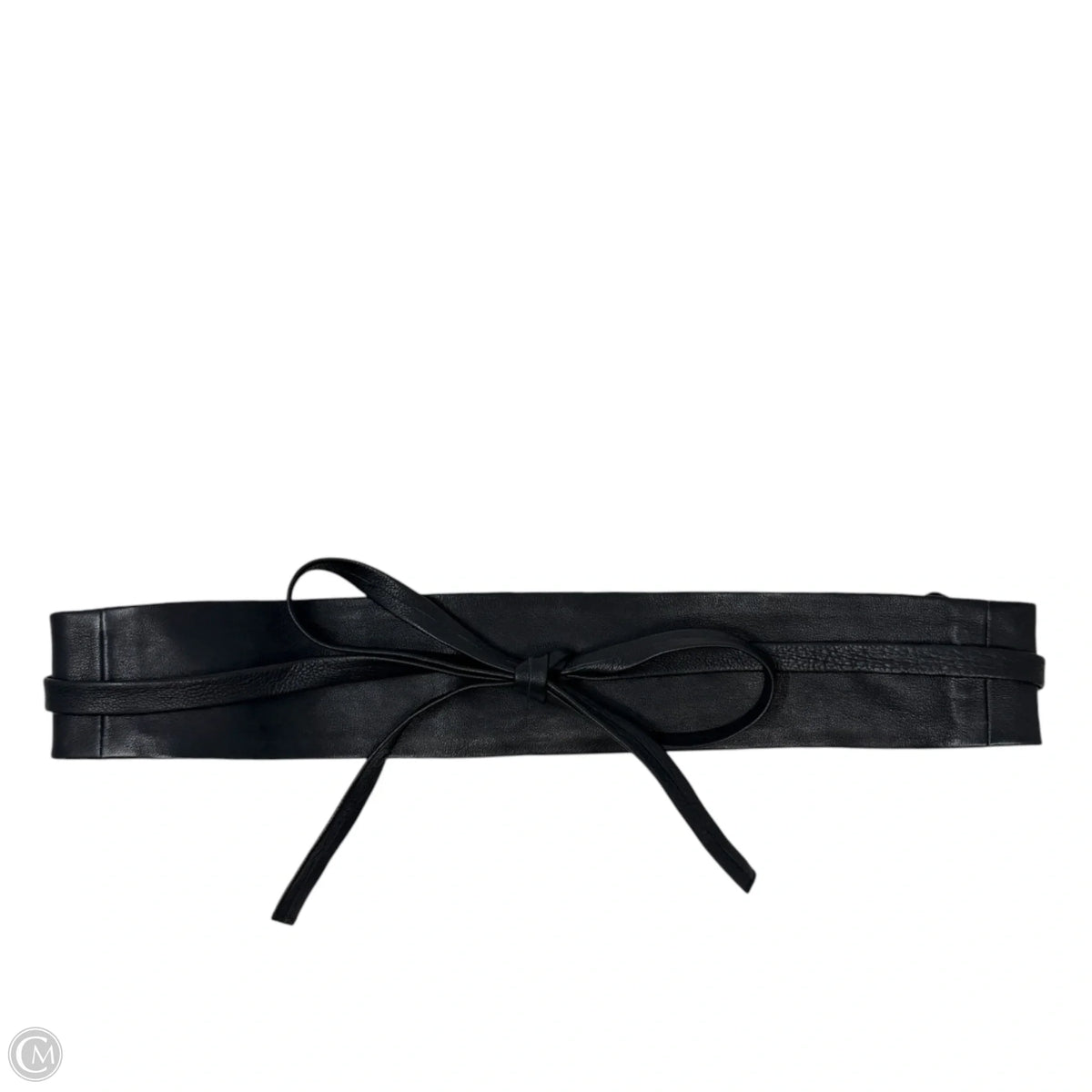 Leather Obi Wrap Belt By Hallhuber, Size: Medium
