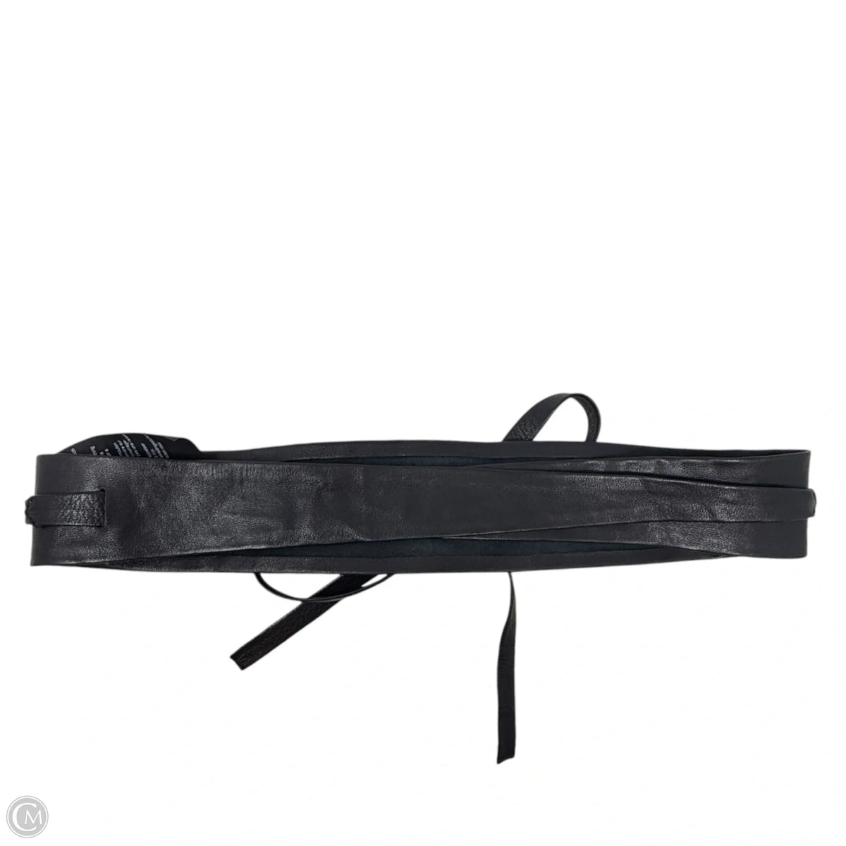Leather Obi Wrap Belt By Hallhuber, Size: Medium