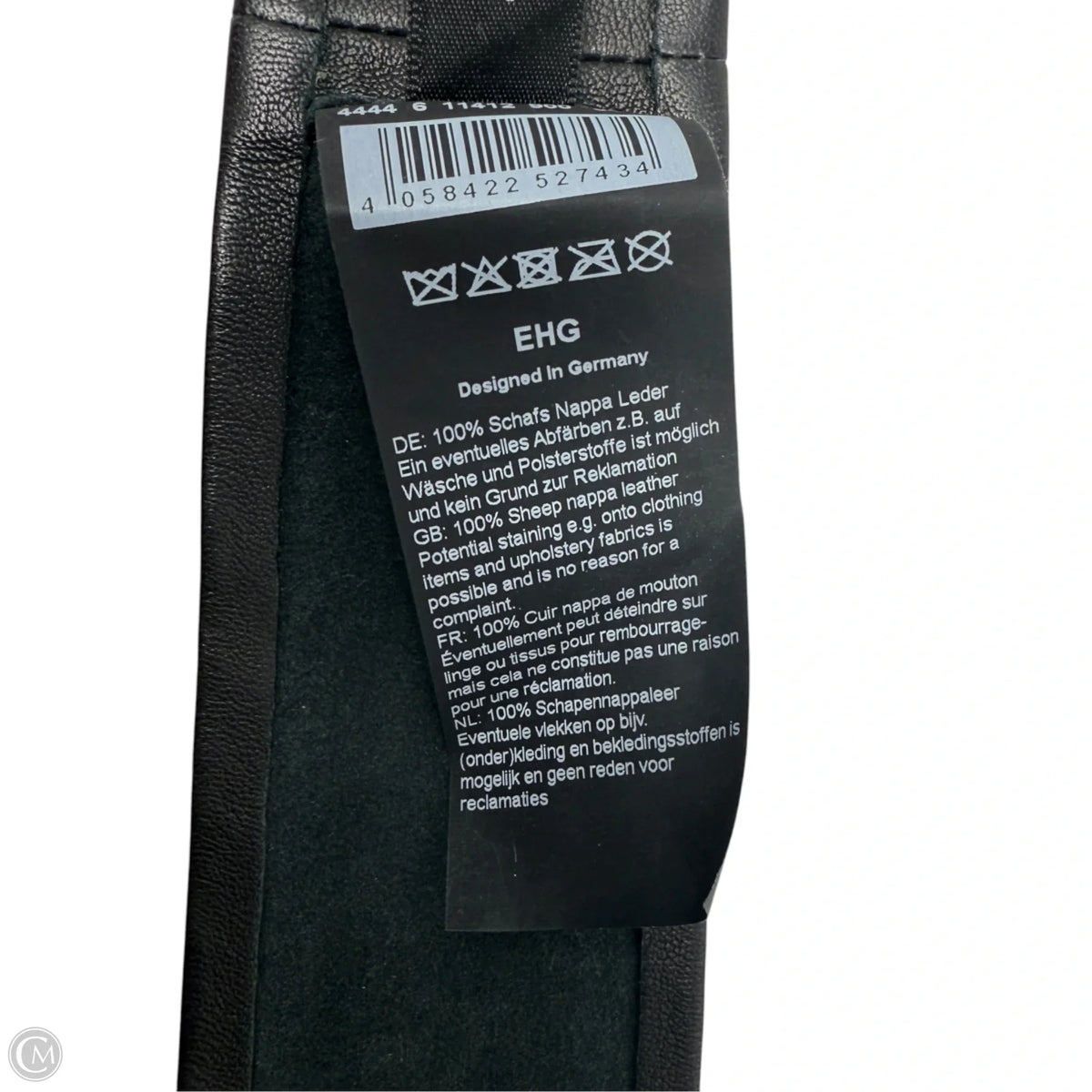 Leather Obi Wrap Belt By Hallhuber, Size: Medium