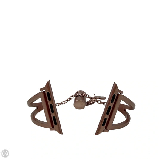 Rose Gold Tone Stainless Steel Apple Watch Band By Secbolt, Size: Medium