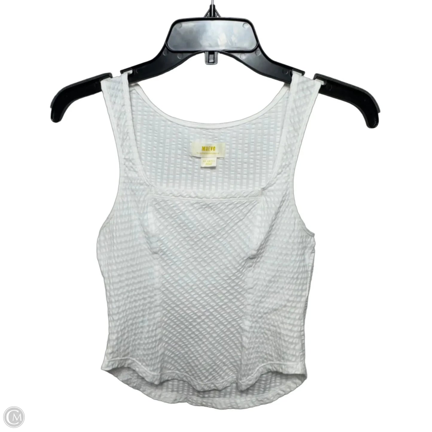 Top Sleeveless By Maeve In White, Size: XXS