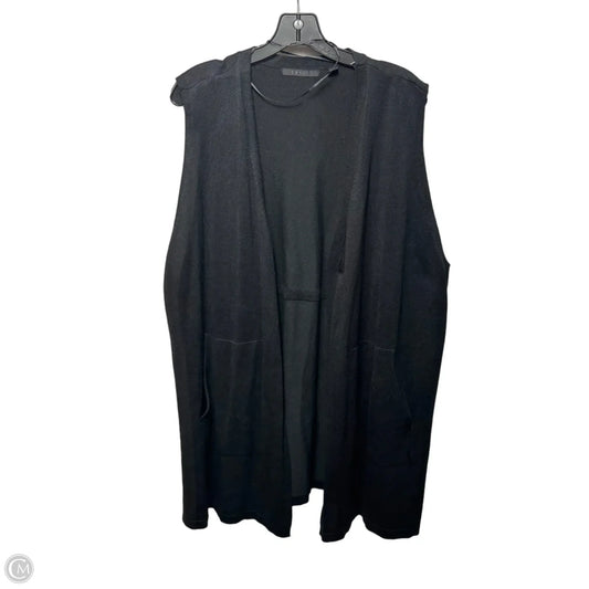 Sweater Cardigan By Cyrus In Black, Size: 3x