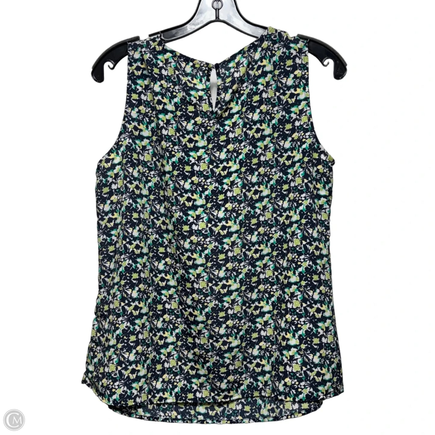 Top Sleeveless By Christopher And Banks In Floral Print, Size: M