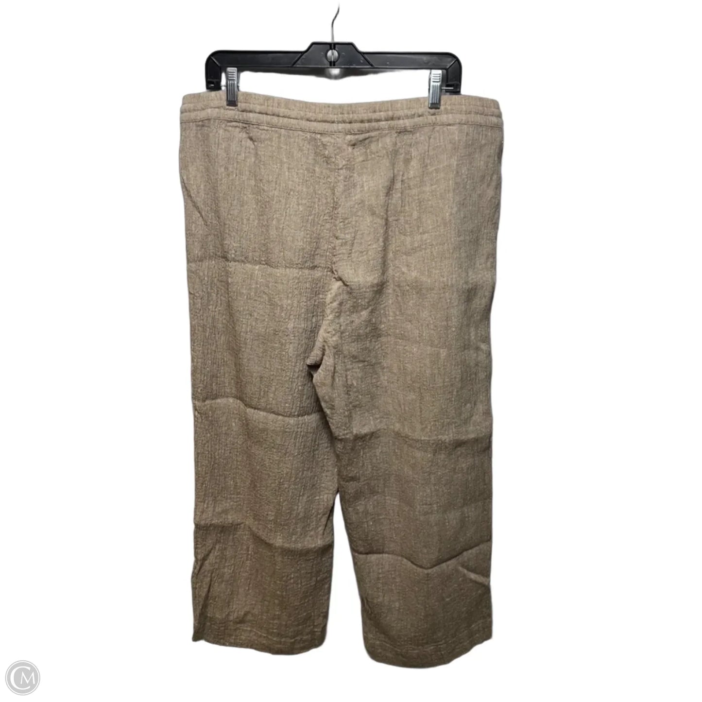 Pants Linen Blend By Pure Jill In Tan, Size: L