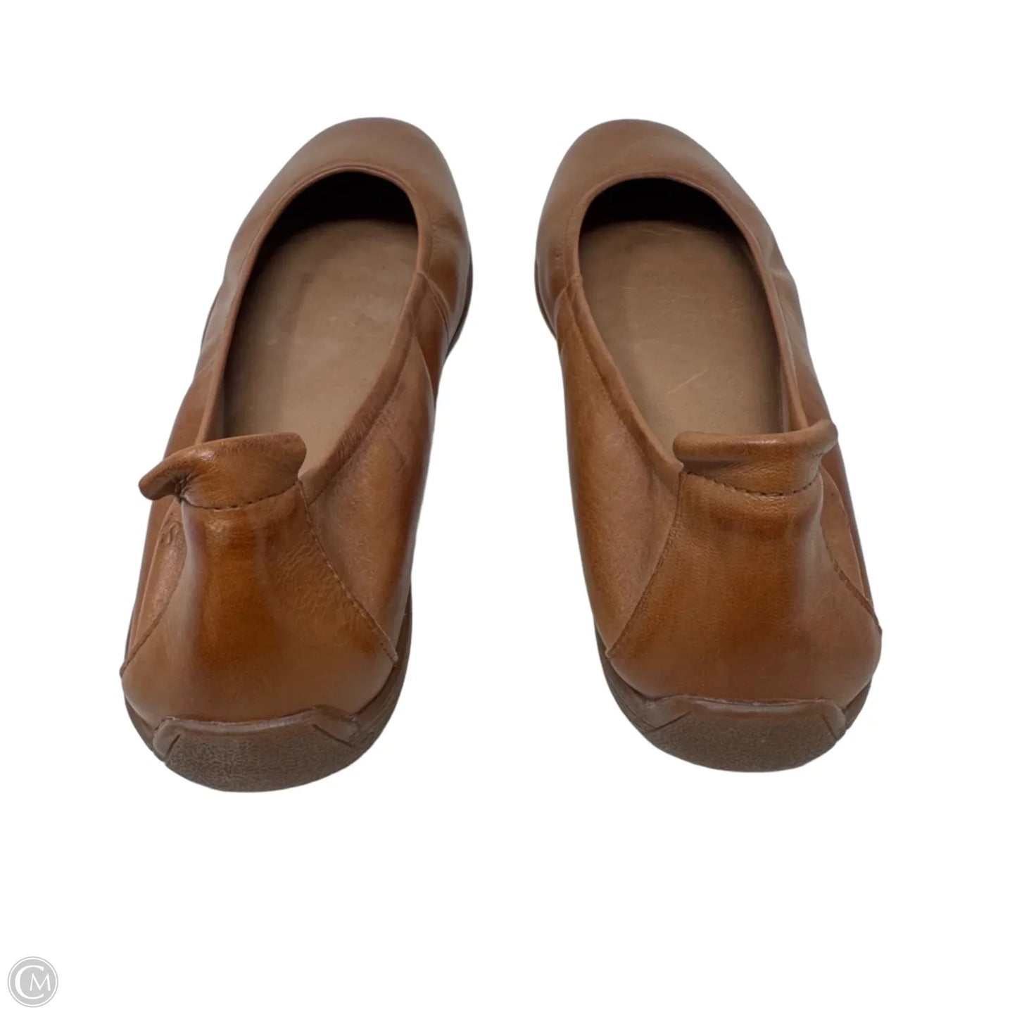 Fenja 01 Leather Ballet Flats By Josef Seibel In Brown, Size: 11.5