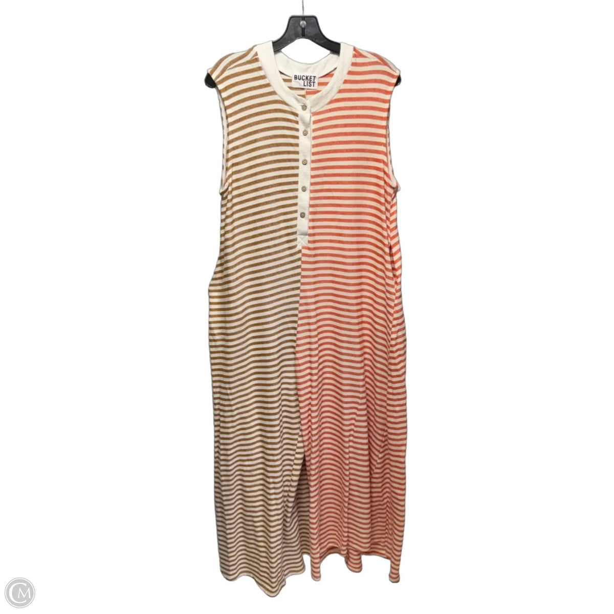 Jumpsuit By Bucketlist In Striped Pattern, Size: L