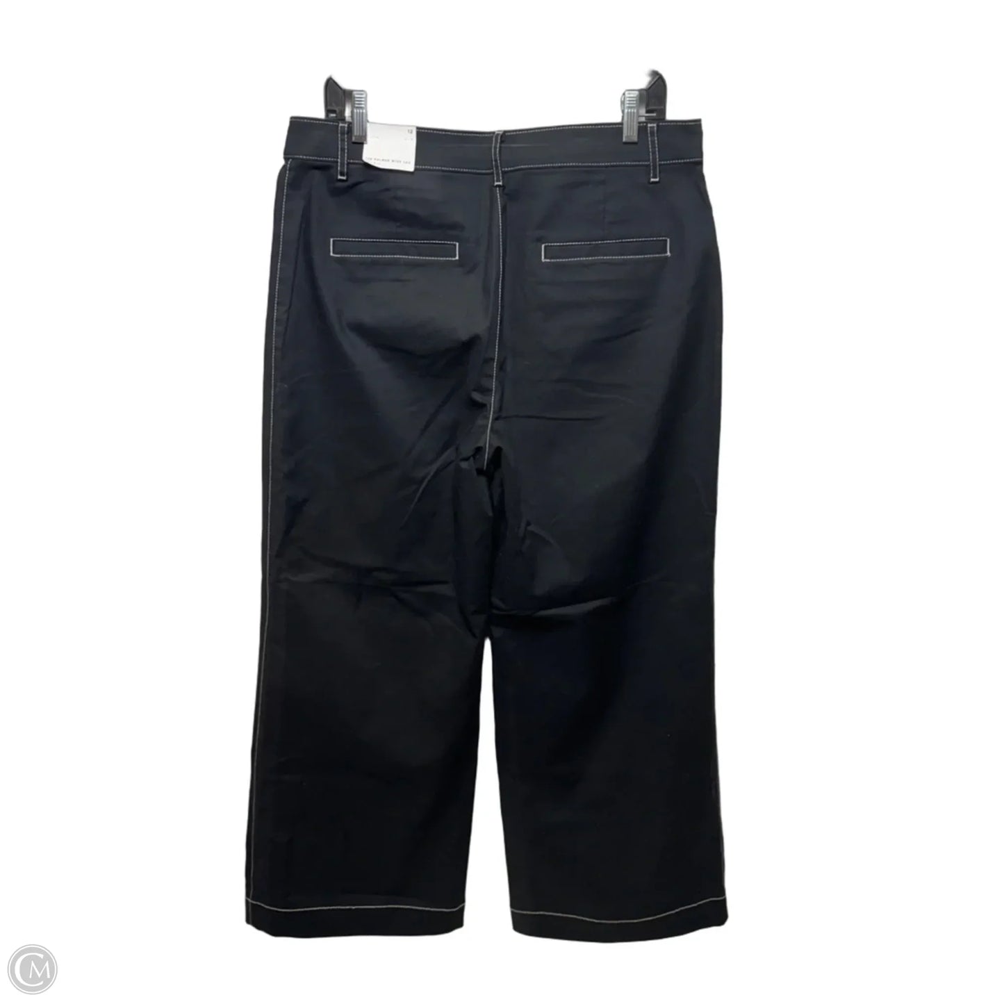 The Palmer Wide LegHigh Rise Pants By Loft In Black, Size: 12