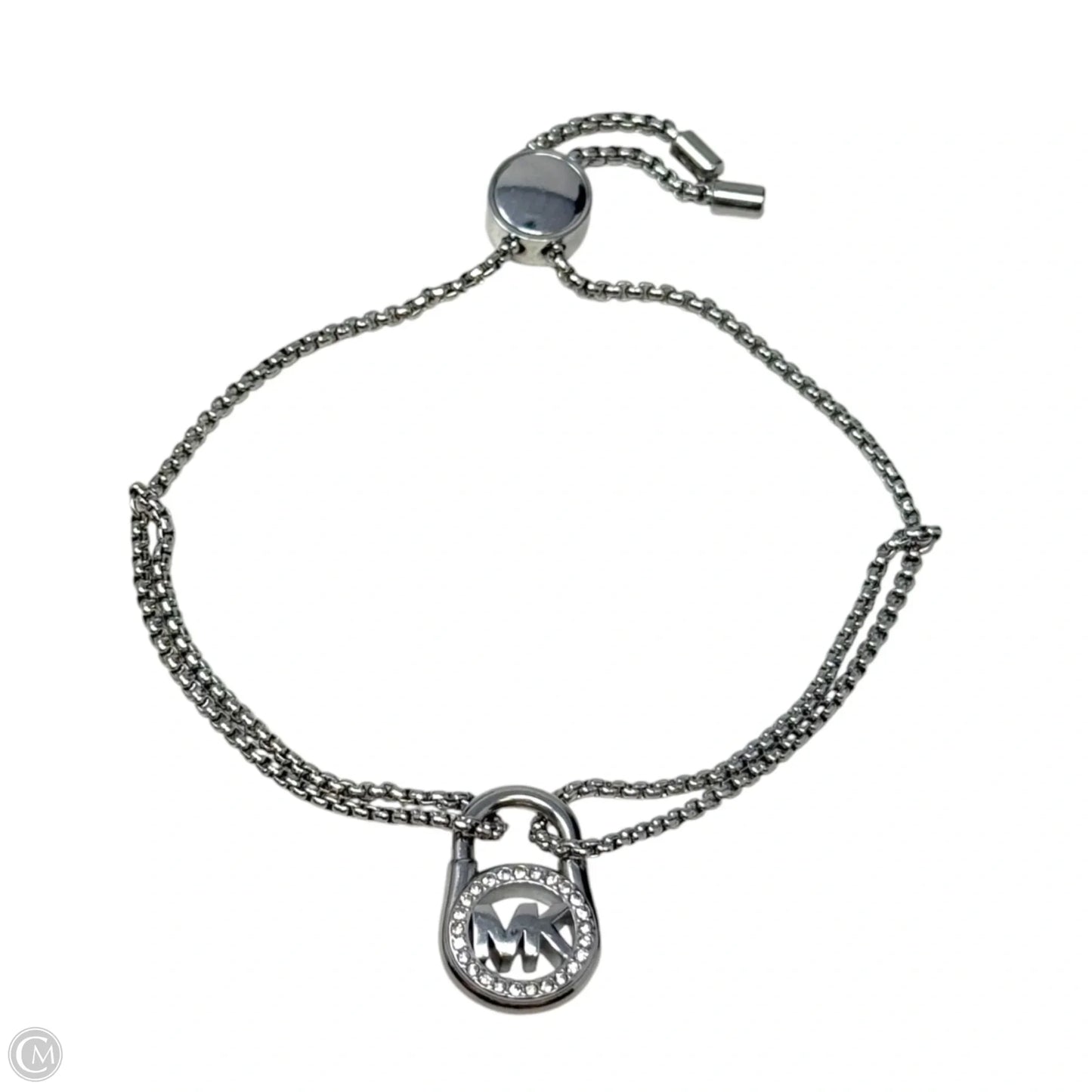 Logo Pave Lock Slider Bracelet By Michael By Michael Kors