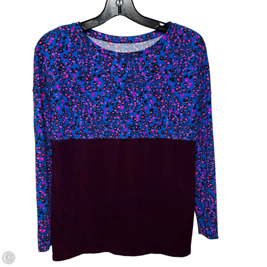 Finn Top Long Sleeve Designer By Lilly Pulitzer In Multi-colored, Size: Xs