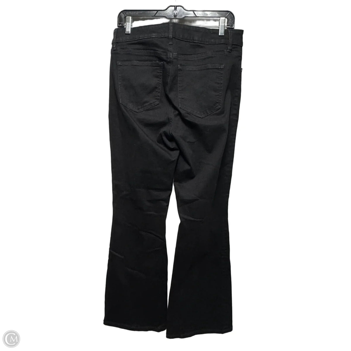 Jeans Flared By Ann Taylor In Black, Size: 8