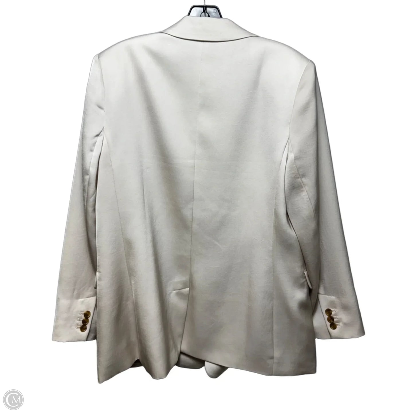 Blazer By Banana Republic In Cream, Size: 12
