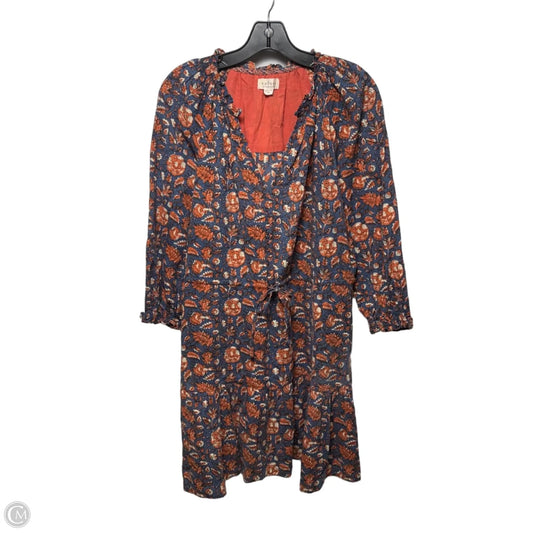 Dress Casual Short By Velvet In Floral Print, Size: M