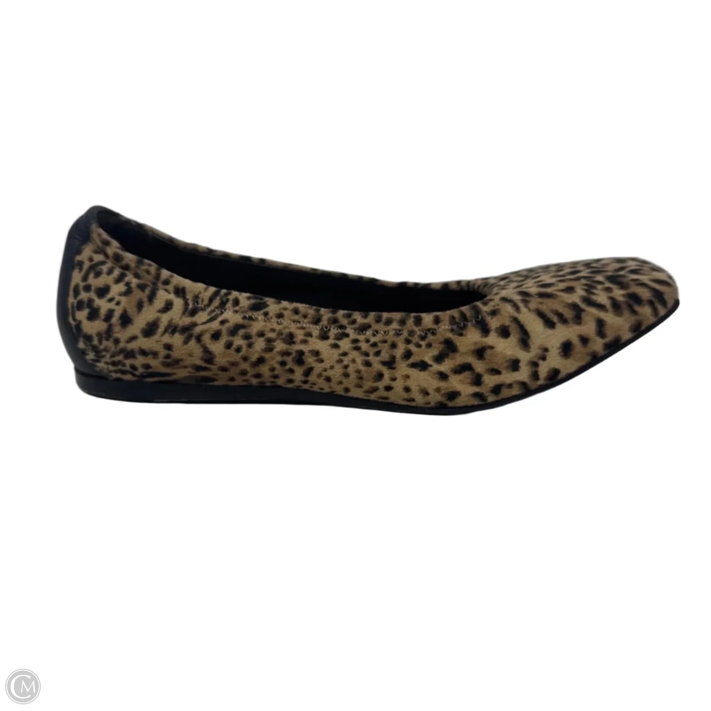 Arlie Ballet Flats Suede By Donald Pliner In Animal Print, Size: 9