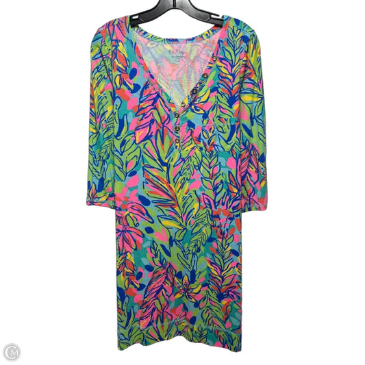 Dress Designer By Lilly Pulitzer In Multi-colored, Size: L