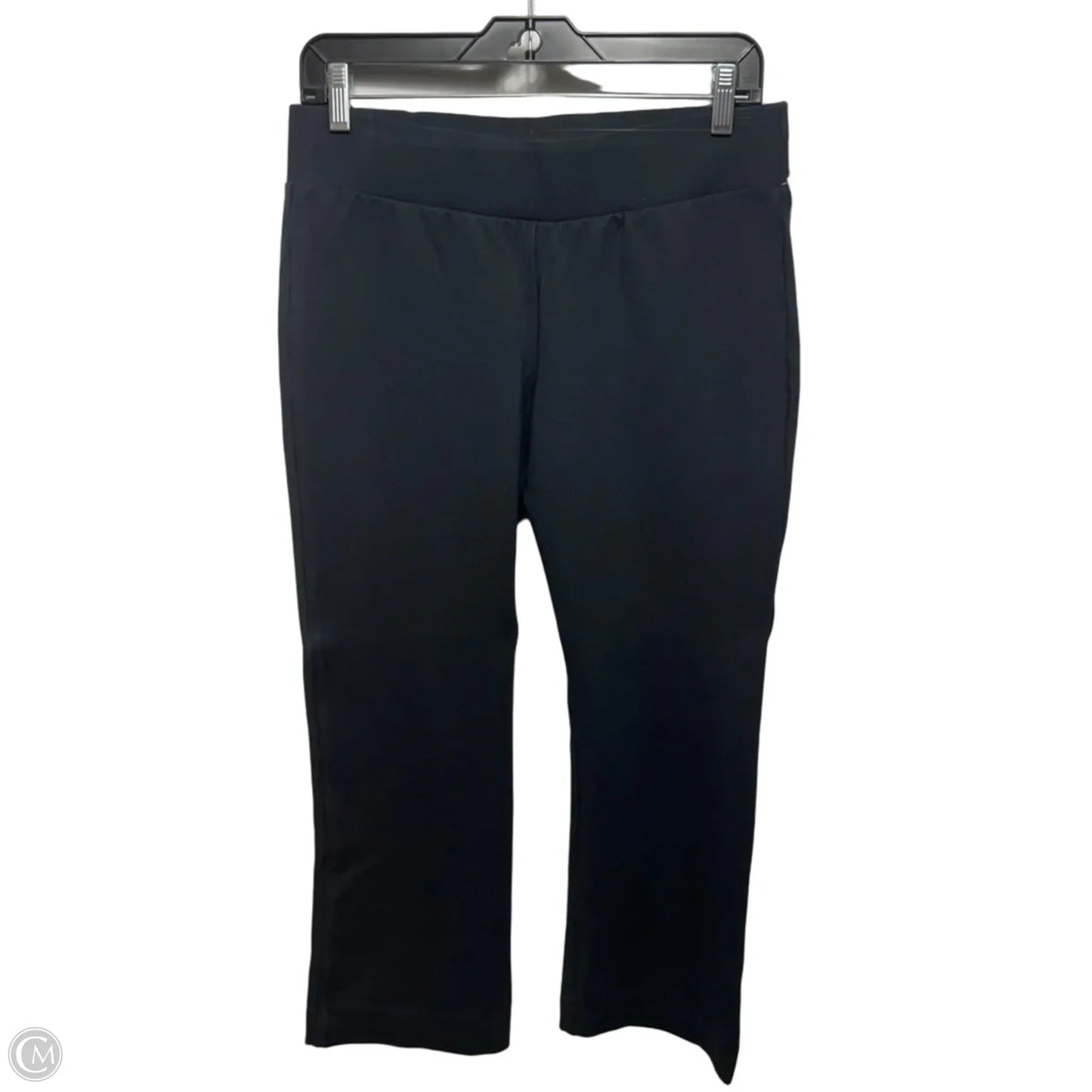 Cropped Legging Pants Designer By Lilly Pulitzer In Black, Size: L