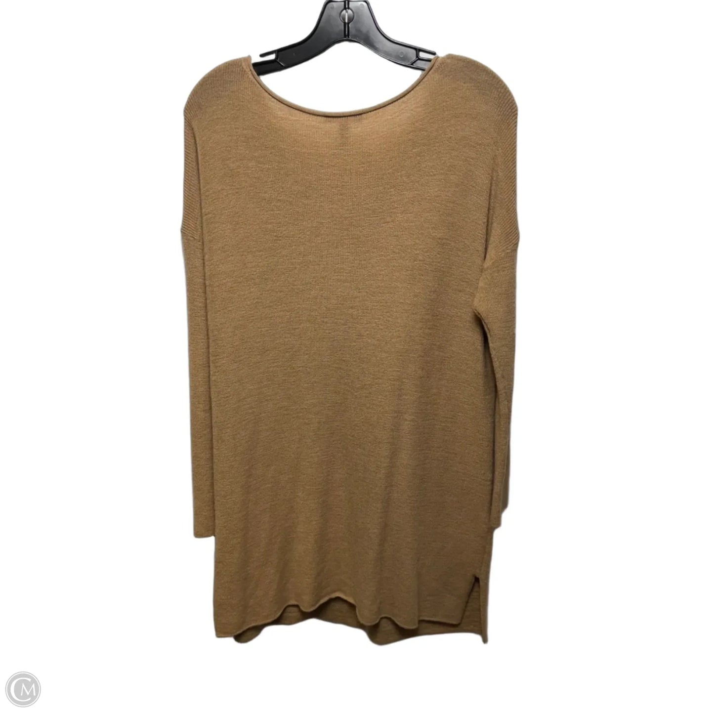 Merino Wool Sweater By Eileen Fisher In Brown, Size: S