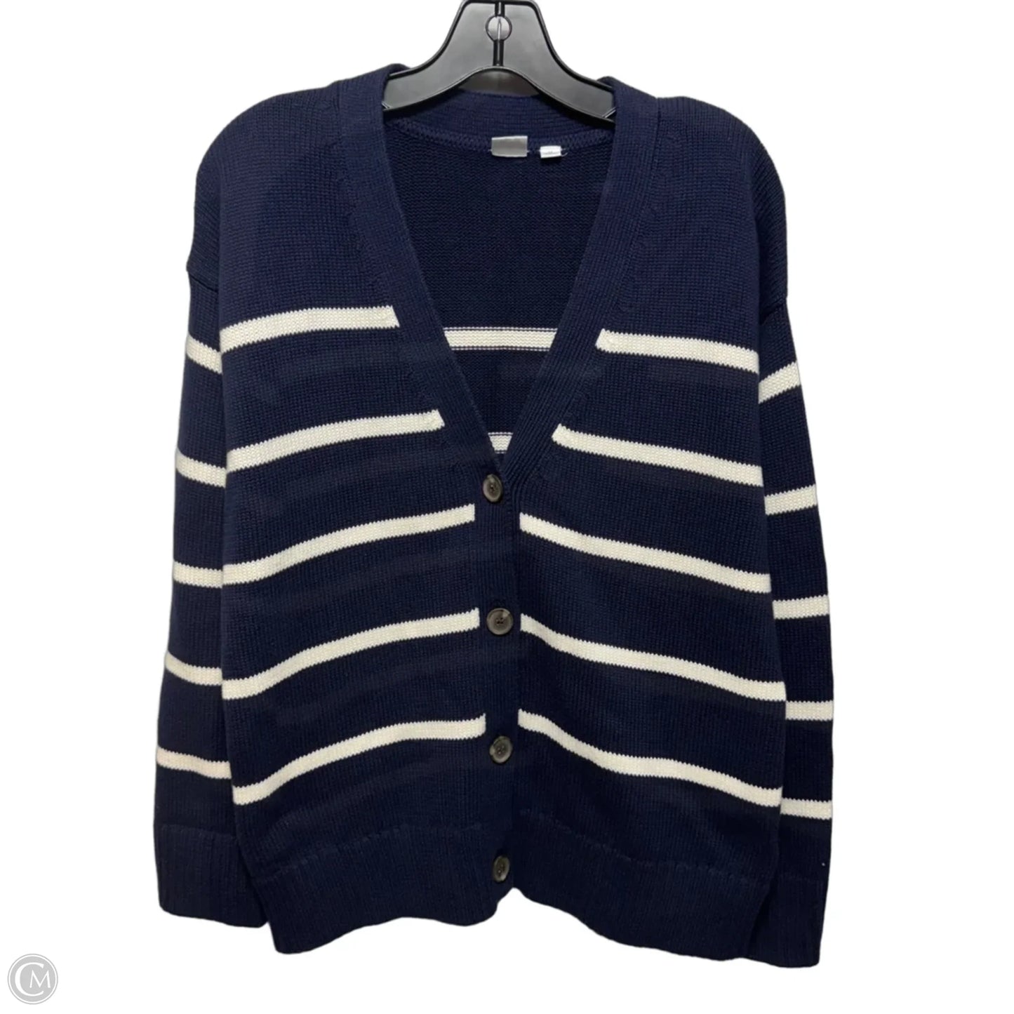 Cardigan By Gap In Striped Pattern, Size: Xs