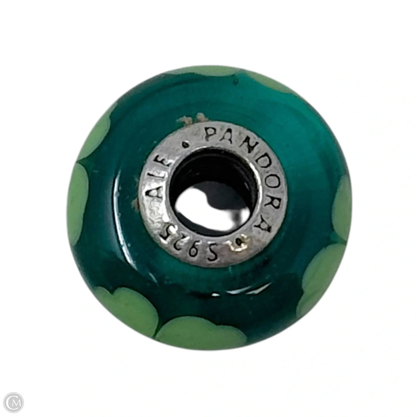 Clover Murano Glass & Sterling Bracelet Charm By Pandora