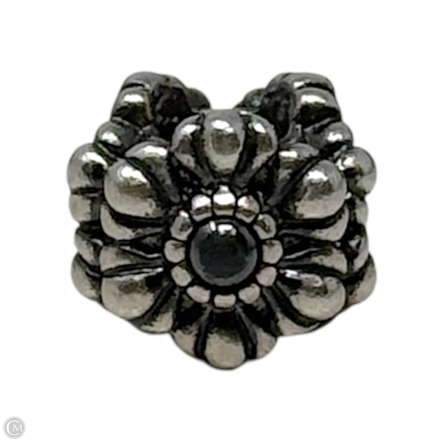 Black Birthday Blooms Sterling Bracelet Charm By Pandora