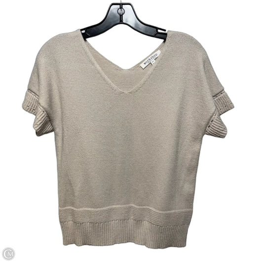 Sweater By Workshop In Beige, Size: S