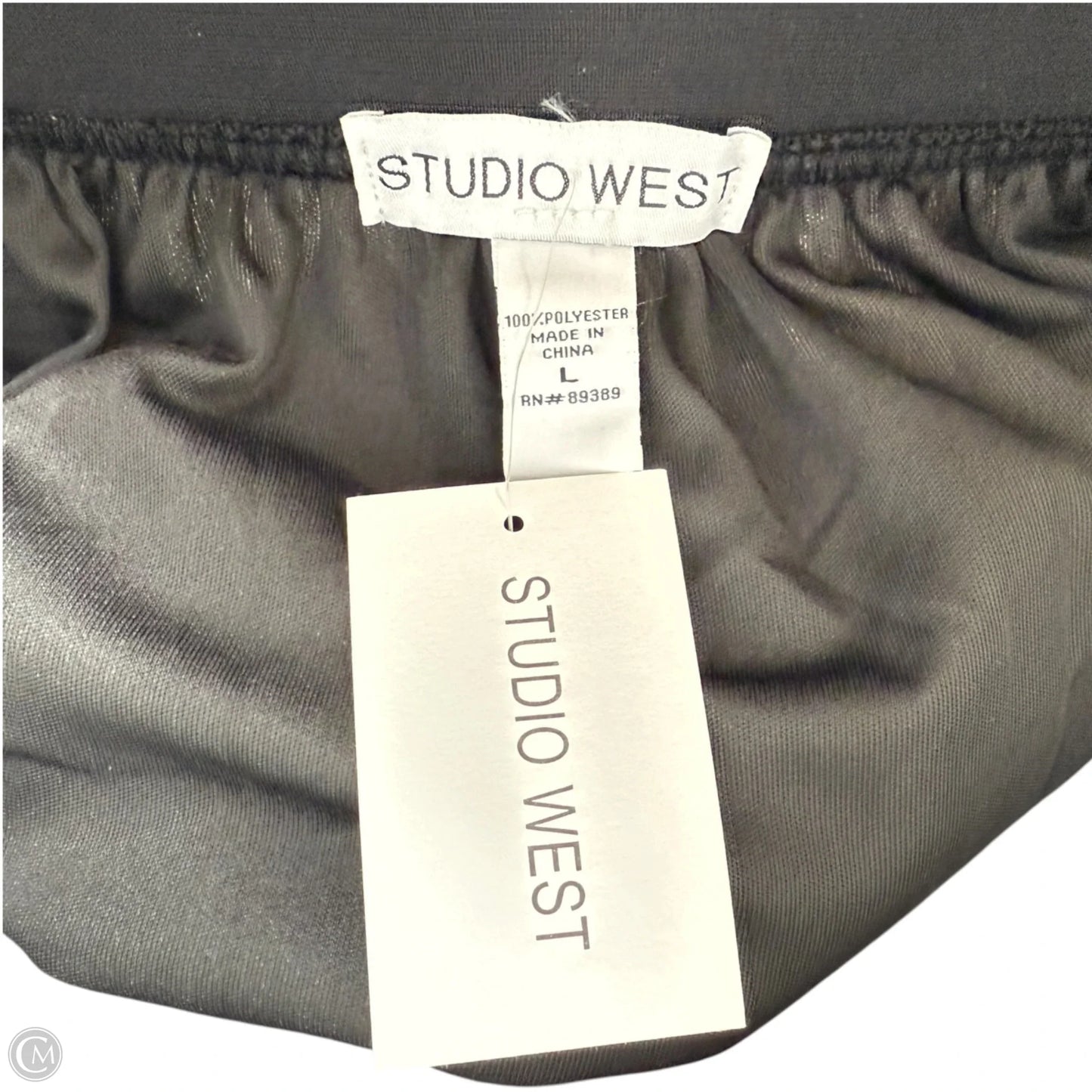 Tiered Tulle Ruffle Maxi Skirt By Studio West In Black, Size: L