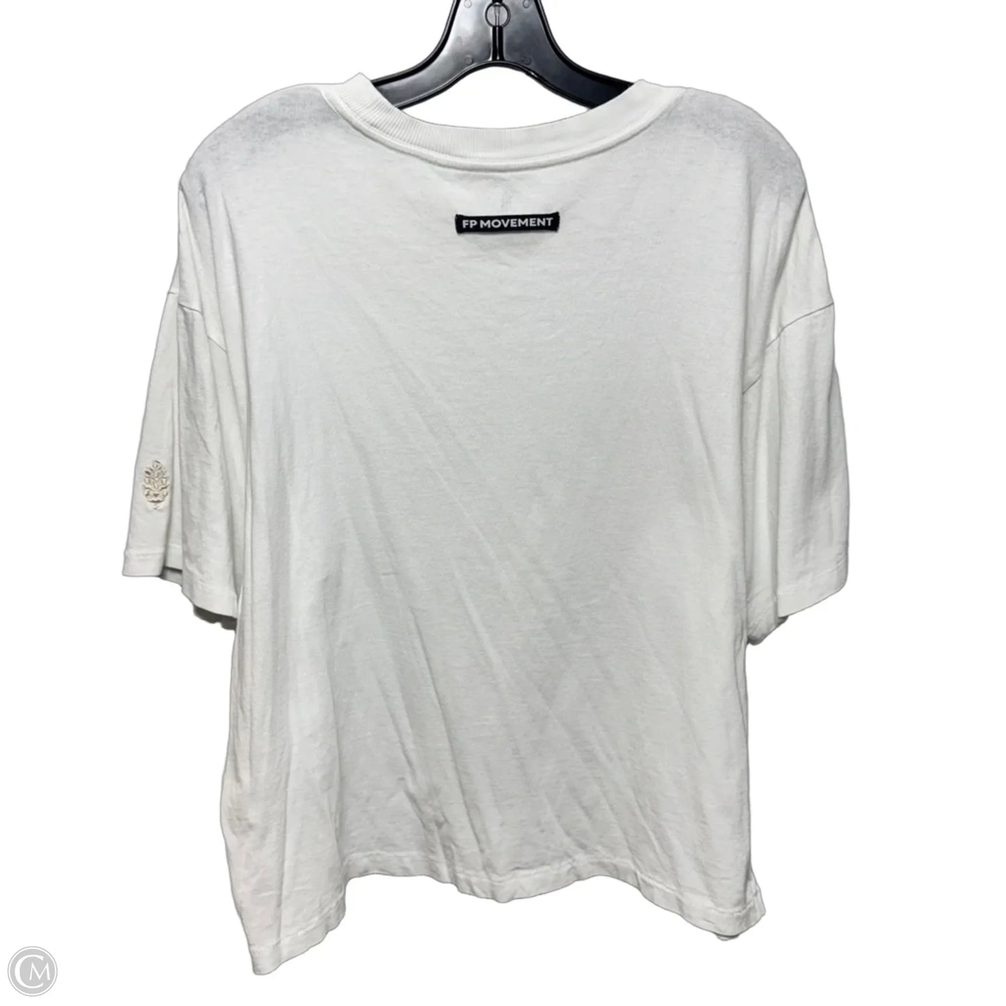 Top Short Sleeve By Free People In White, Size: Xs