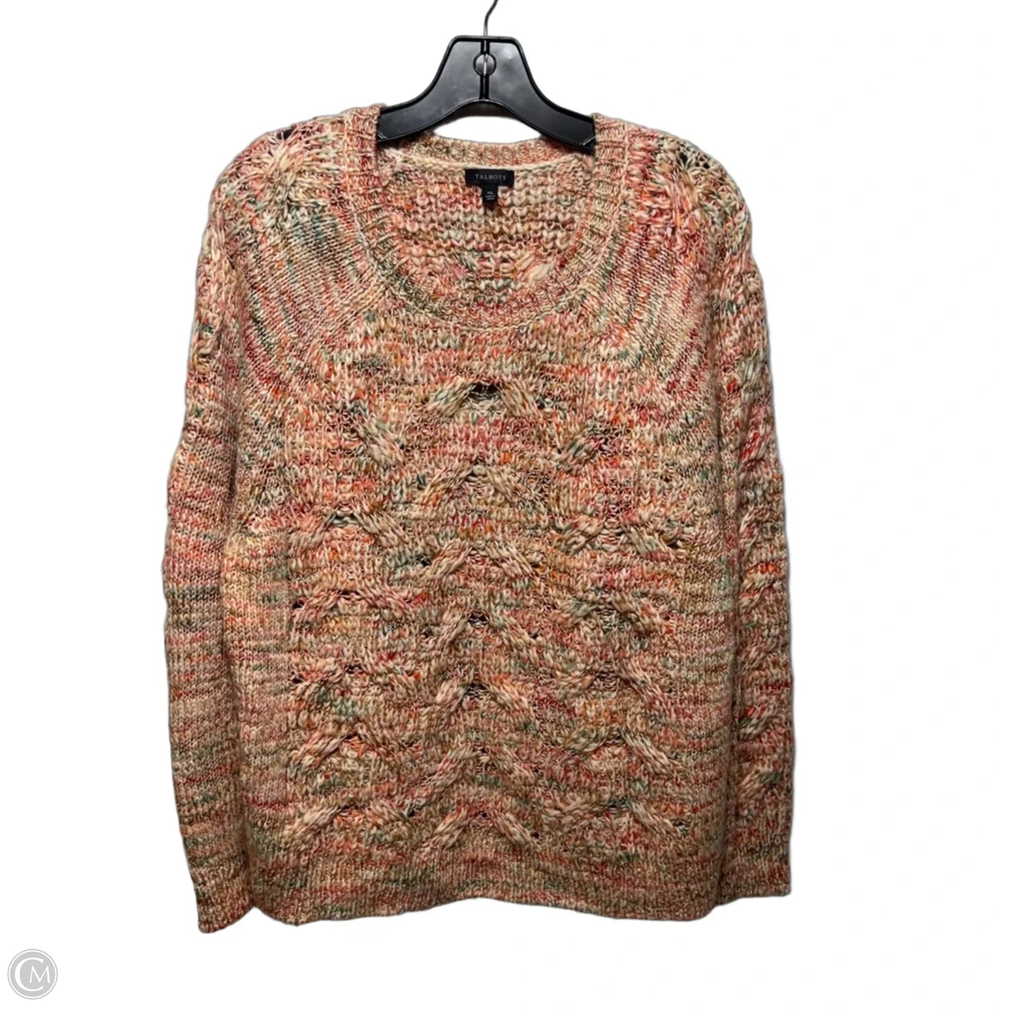 Sweater By Talbots In Multi, Size: Xl