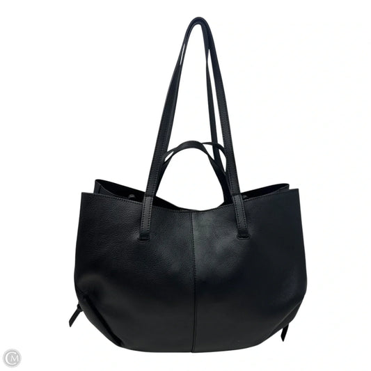 Double Strap Tote Leather By Viola Catelani Size: Large