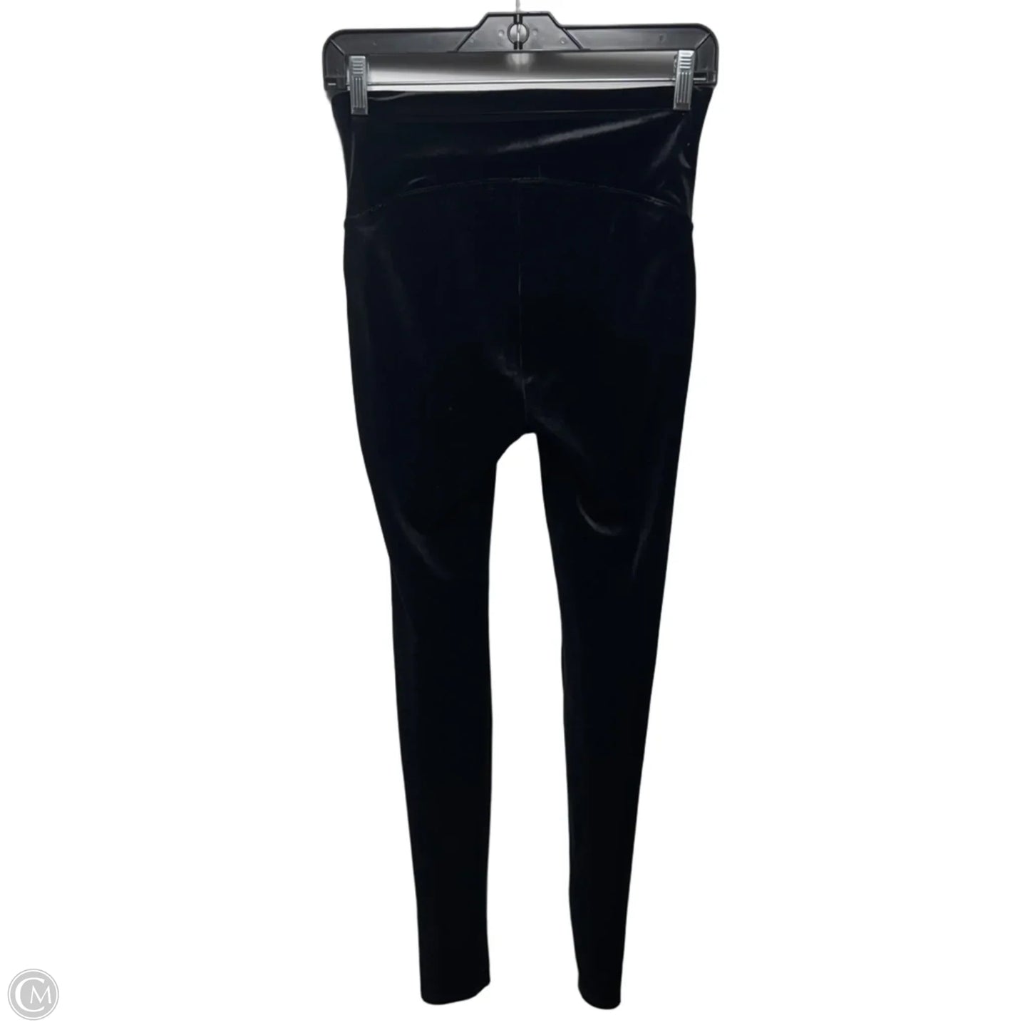 Velvet Pants Leggings By Spanx In Black, Size: M