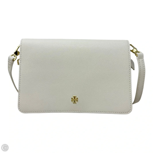 Emerson Saffiano Crossbody Designer By Tory Burch, Size: Small
