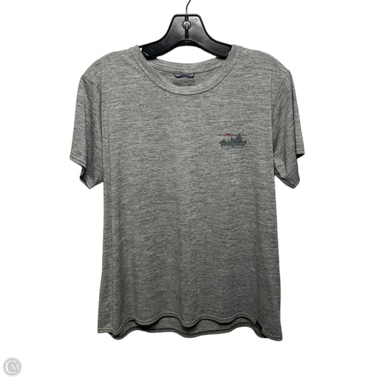 Capilene Cool Daily Athletic Top Short Sleeve By Patagonia In Grey, Size: Xl