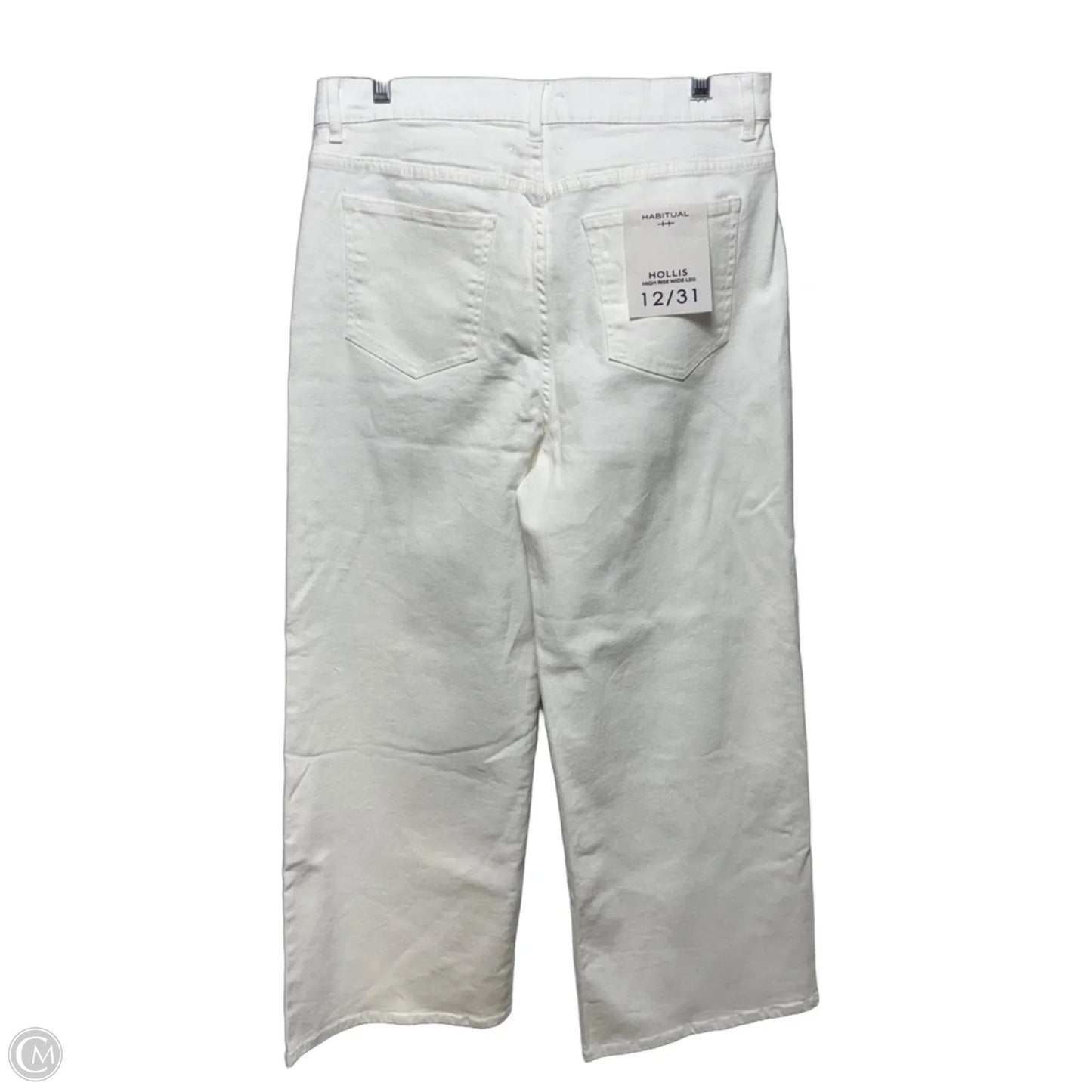 Hollis Jeans Wide Leg By Habitat In White, Size: 12