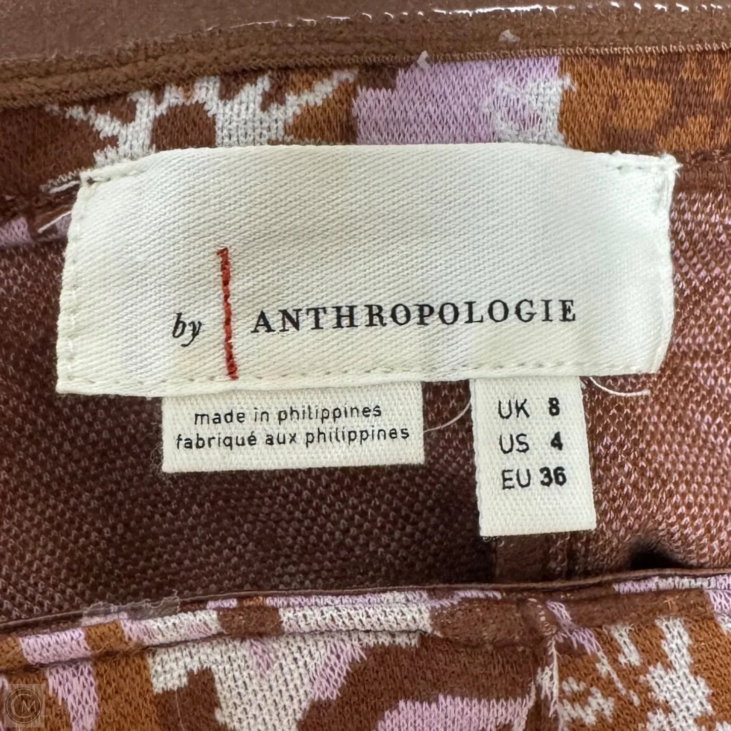 Strapless Knit Jumpsuit By Anthropologie In Floral Print, Size: 4