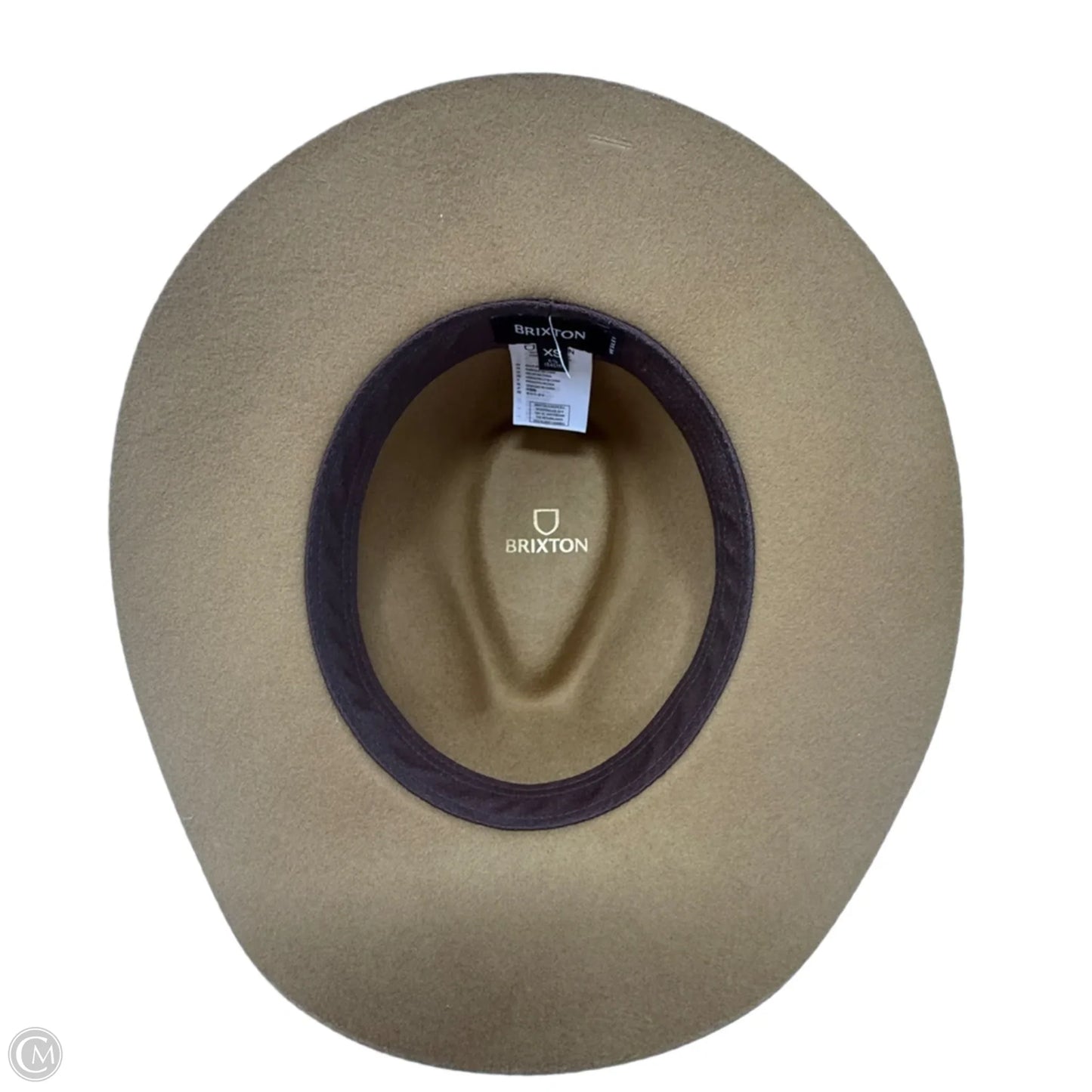 Wesley Wool Felt Fedora By Brixton, Size: Xs