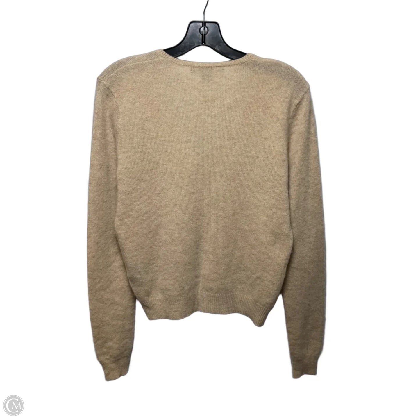 Sweater Cashmere By Ralph Lauren Black Label In Tan, Size: L
