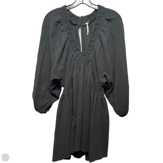Tunic Long Sleeve By Free People In Grey, Size: M
