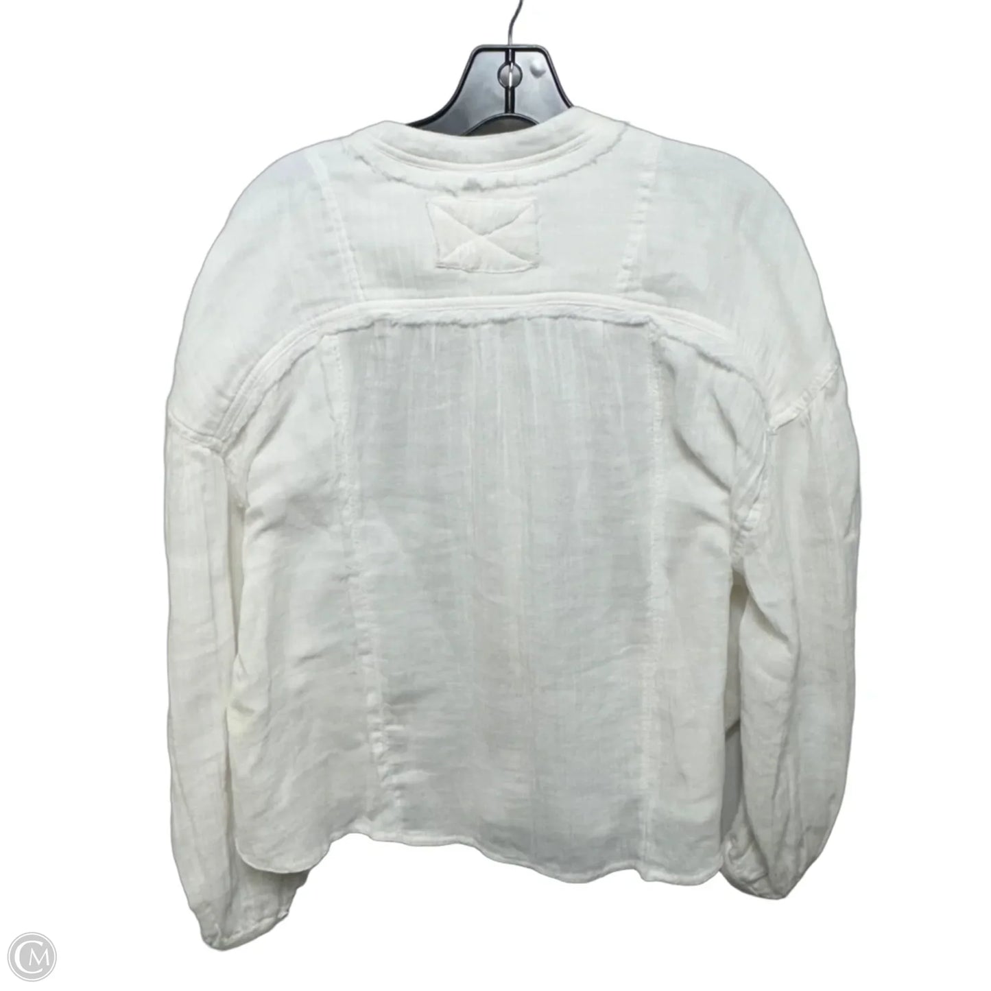Top Long Sleeve By We The Free In White, Size: Xs