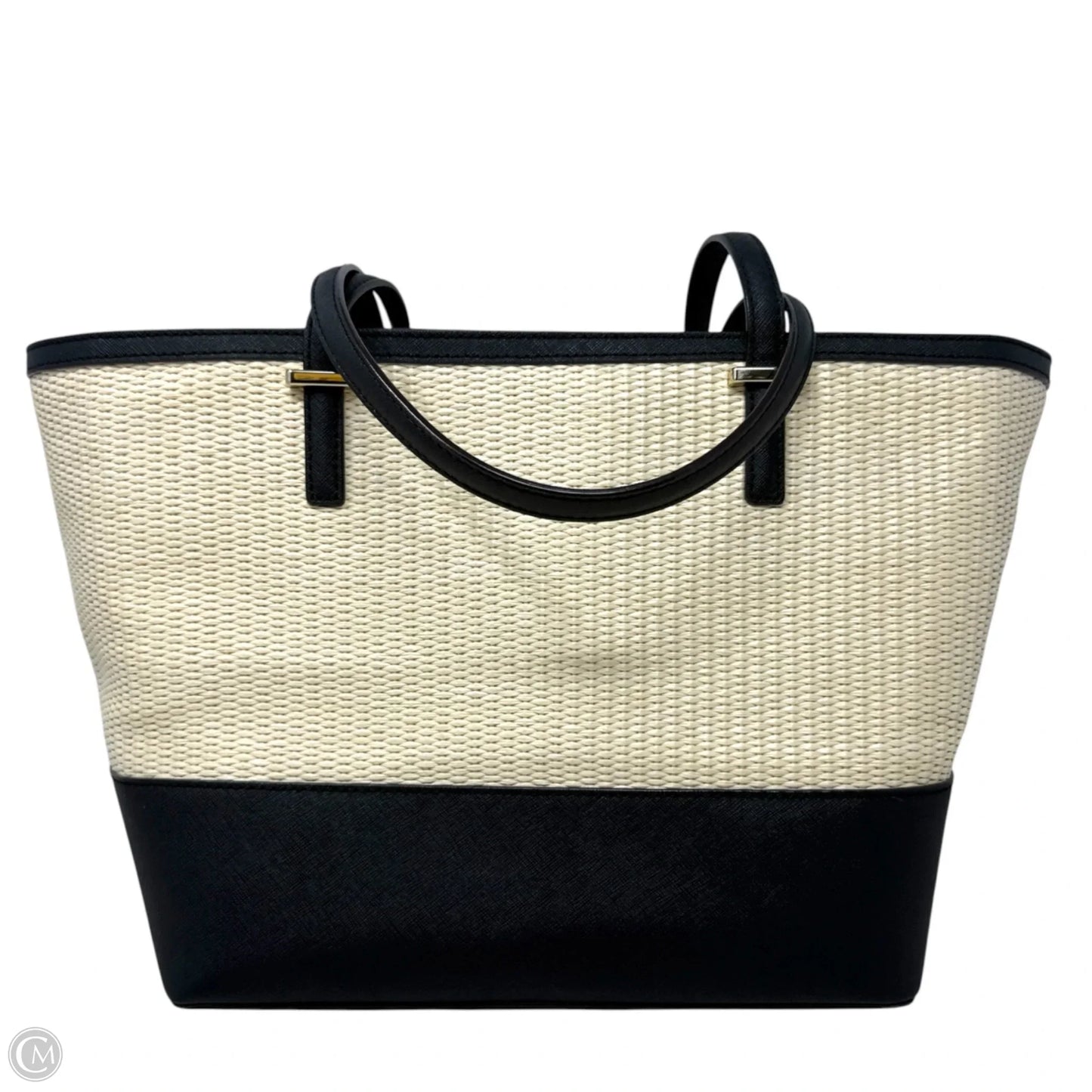 Cedar Street Straw Harmony Tote Designer By Kate Spade, Size: Medium