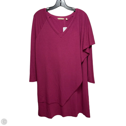 Marla Dress By Soft Surroundings In Dark Fuchsia, Size: Lp