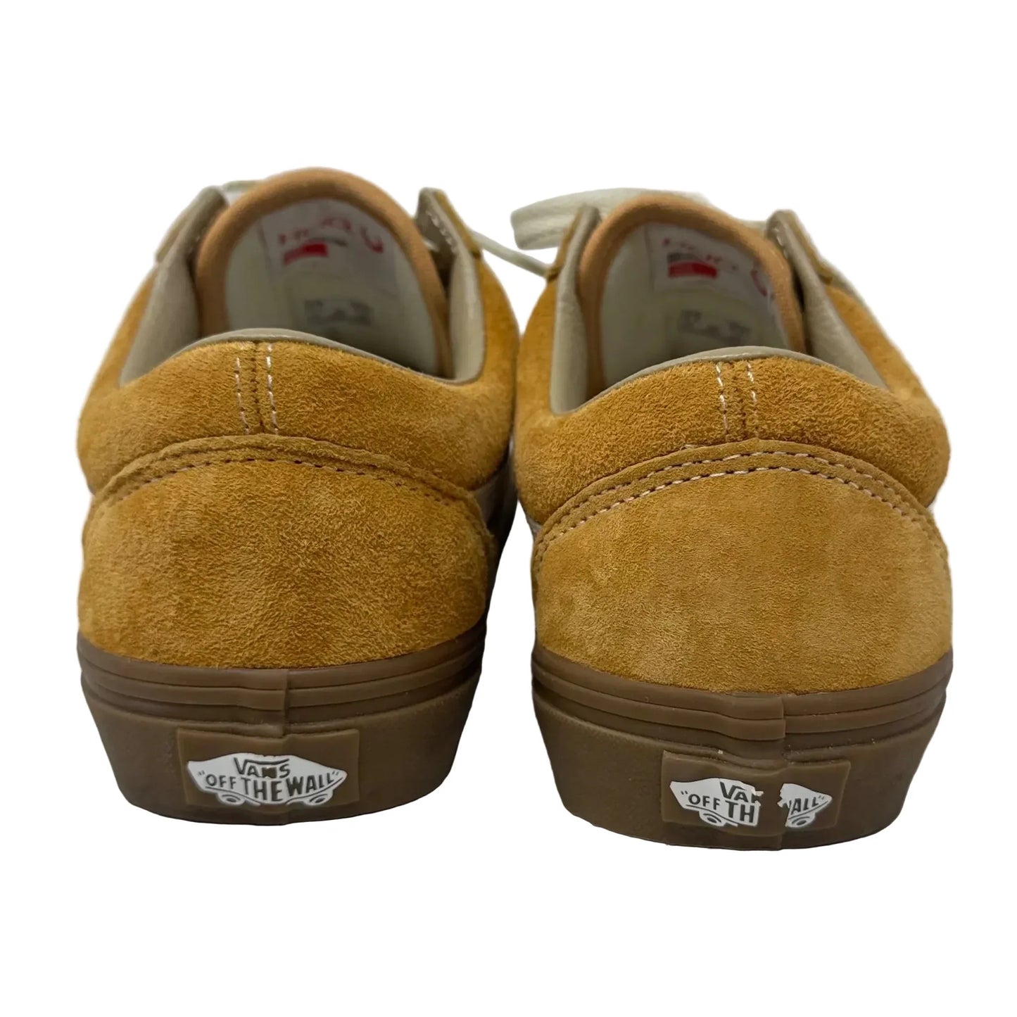 Old Skool Sneakers Shoes Flats By Vans In Yellow, Size: 8