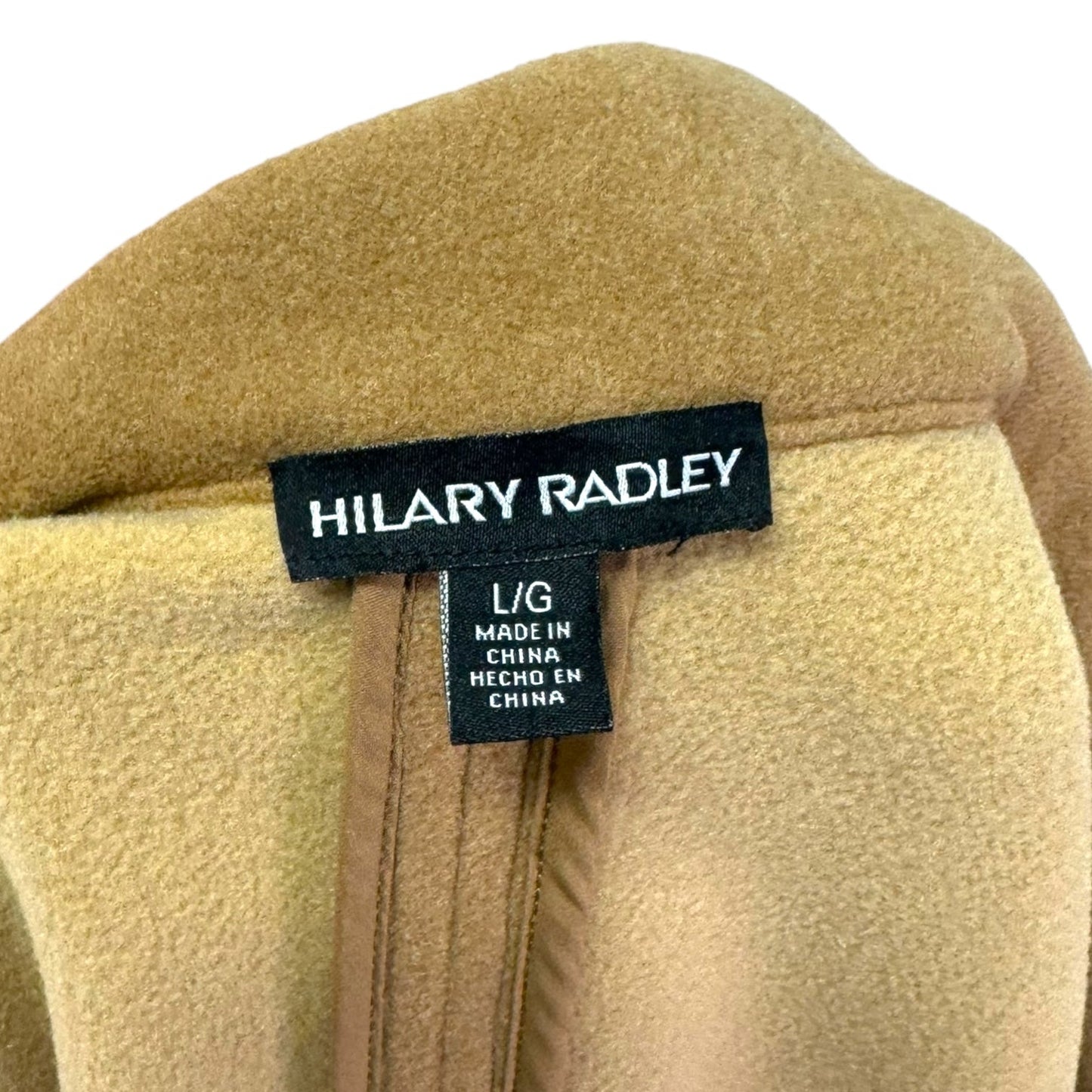 Coat Other By Hilary Radley In Camel, Size: L