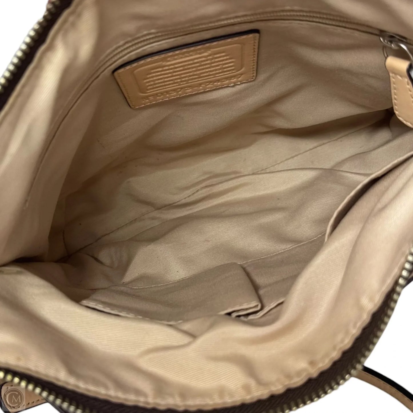 Peyton Tattersall Crossbody Designer By Coach, Size: Medium