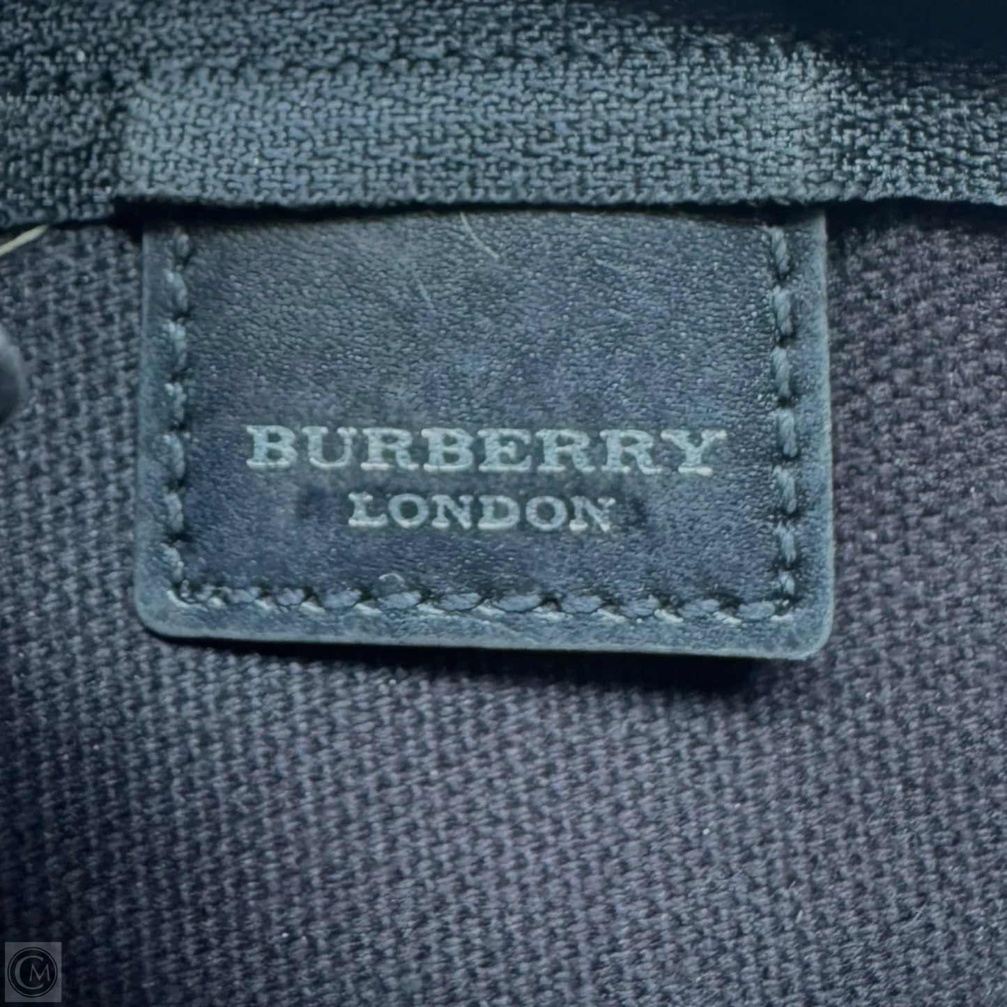 Nova Check Strap Coin Case Luxury Designer By Burberry, Size: Small