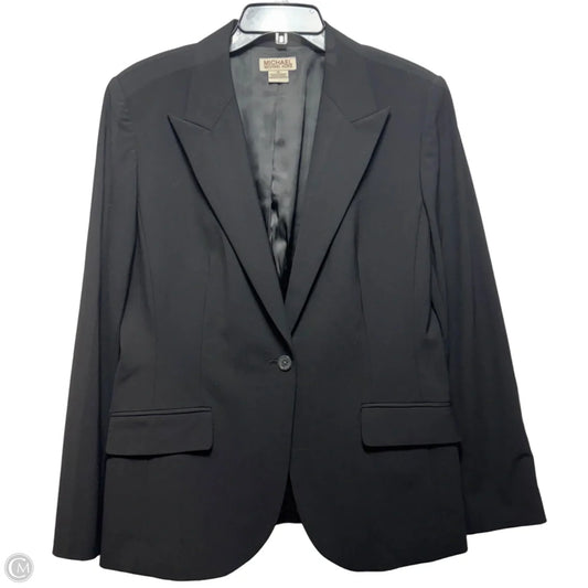 Blazer By Michael By Michael Kors In Black, Size: 14
