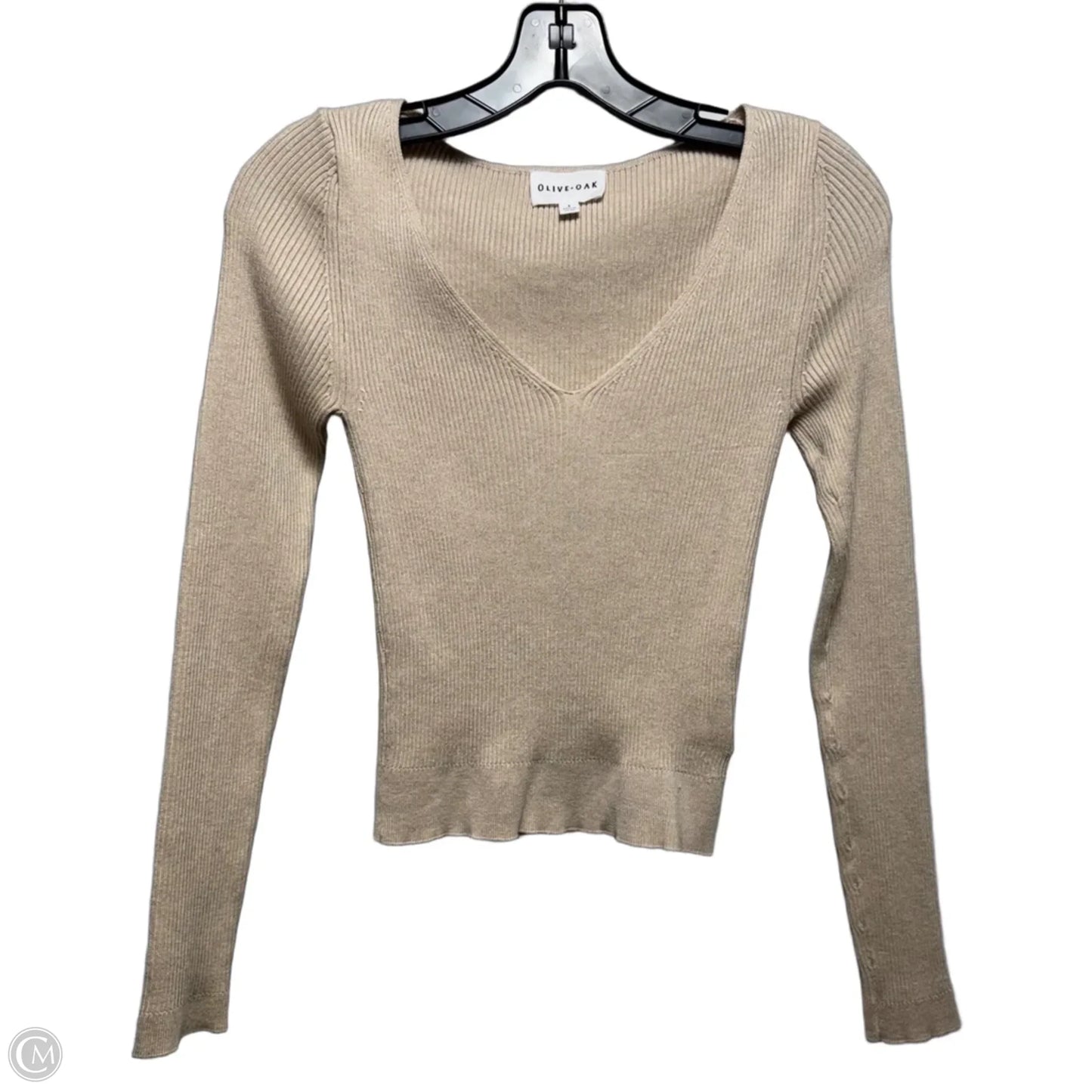 Sweater By Olive And Oak In Cream, Size: S