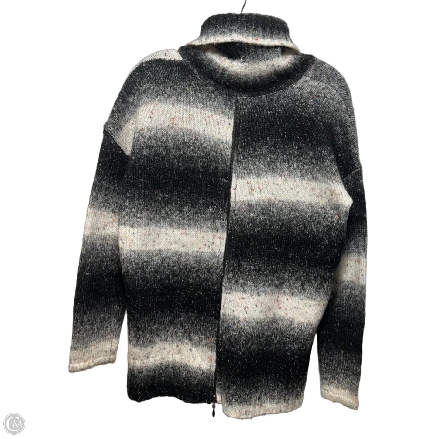 Sweater By Saks Fifth Avenue In Striped Pattern, Size: Sp