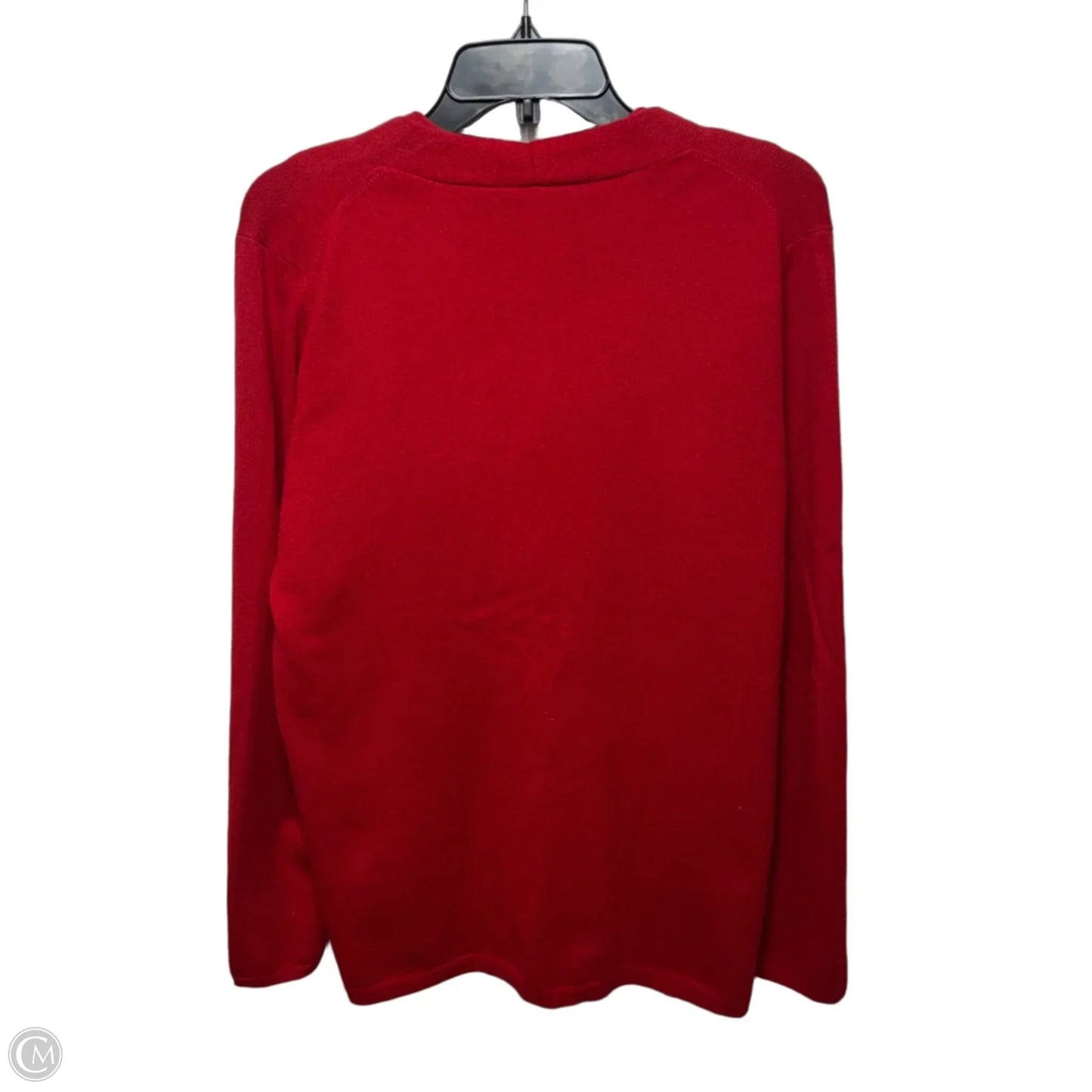 Sweater 2pc By Talbots In Red, Size: Xl