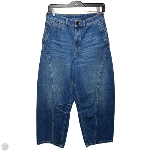 Barrel Leg Jeans By Poetry In Blue Denim, Size: 4